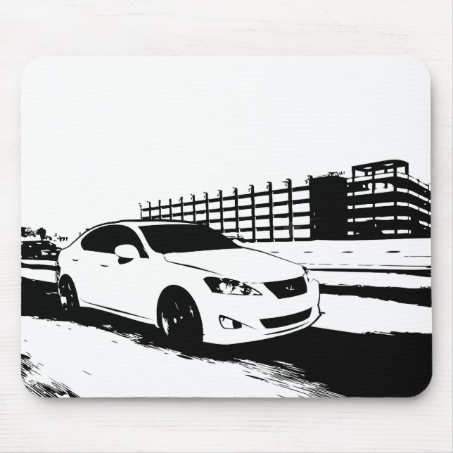 Lexus IS350 Mouse Mat (Front)