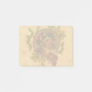 Leyendecker Father Christmas Antique Victorian Post-it Notes