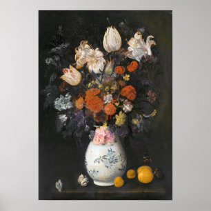 Leyster - Flowers In A Vase Poster