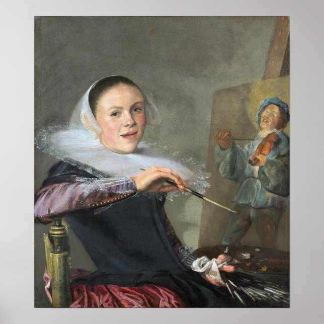 Leyster - Self-Portrait Poster (Front)