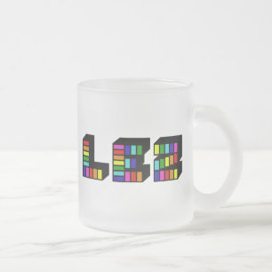 Lez Frosted Glass Coffee Mug
