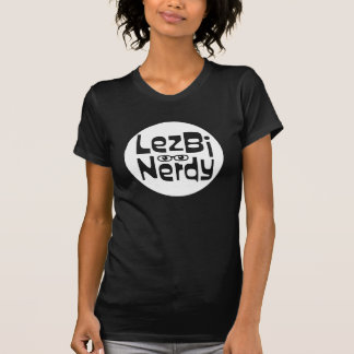 Lezbi Nerdy Basic Tee (white logo)