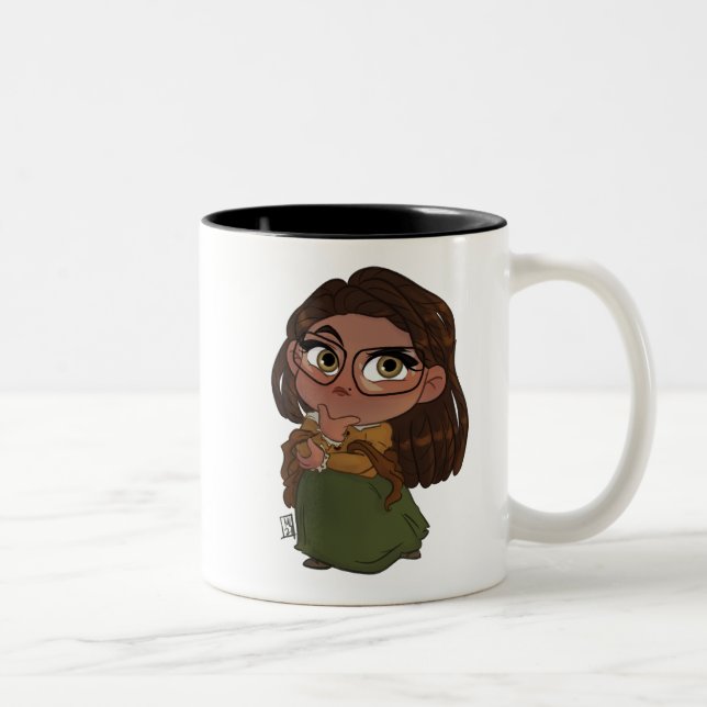 Lezbi Nerdy Two Tone Mug (Right)
