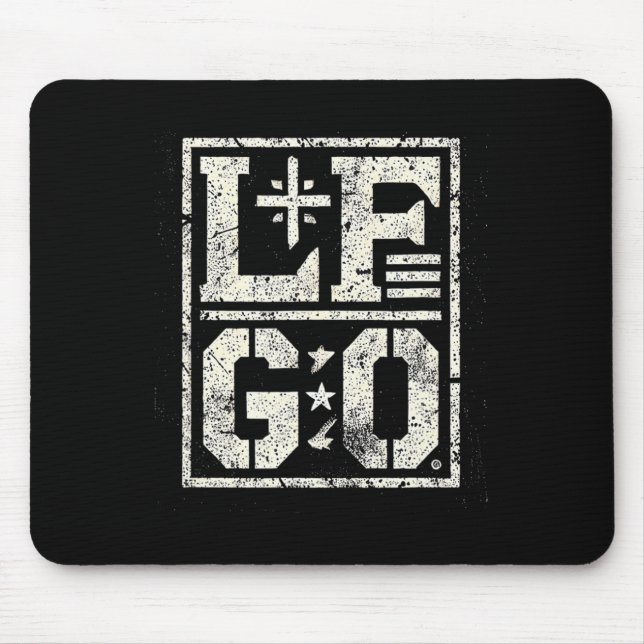Lf Go Funny Motivational  Mouse Mat (Front)
