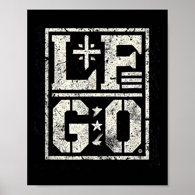 Lf Go Funny Motivational  Poster (Front)