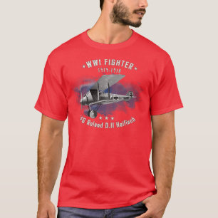 LFG Roland Haifisch WWI Fighter aircraft T-Shirt