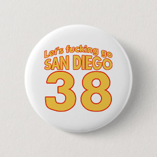 LFG San Diego  6 Cm Round Badge
