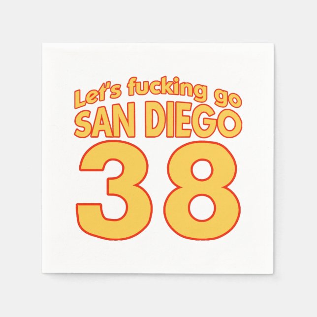 LFG San Diego  Napkin (Front)