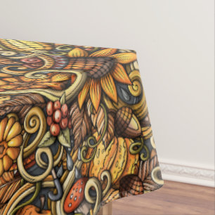 Lg. Beautiful Rustic Tablecloth