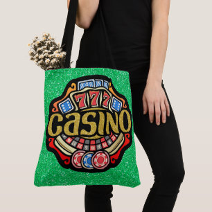 Lg. CASINO Tote - See Back Bag