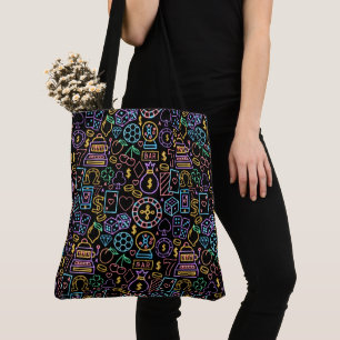 Lg. CASINO Tote - See Back Bag