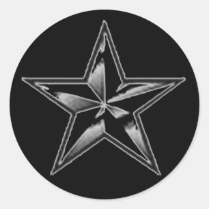 LG CRC TEMP BLK CLASSIC ROUND STICKER