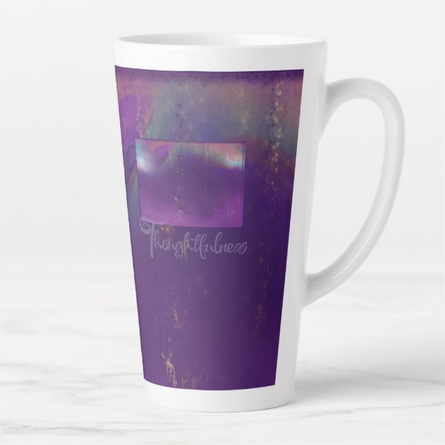 Lg Thoughtfulness Latte Mug (Right)