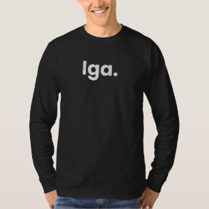 LGA La Guardia New York Airport Code List LGA T-Shirt