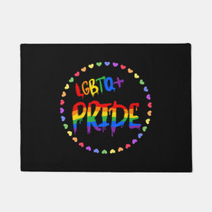 LGBQT pride Doormat