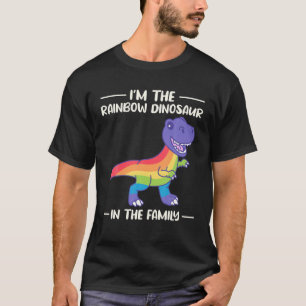 LGBRex Dinosaur - I'm The Rainbow Dinosaur In The T-Shirt