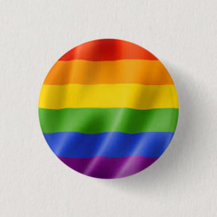lgbt 3 cm round badge