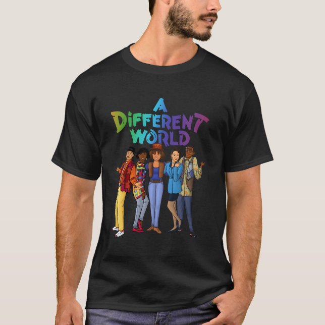 Lgbt A Different World T-Shirt (Front)