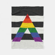 LGBT Ally Pride Flag Coloured Background