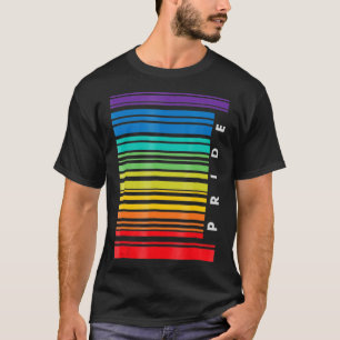 LGBT Awareness Month Barcode Pansexual Pride LGBTQ T-Shirt