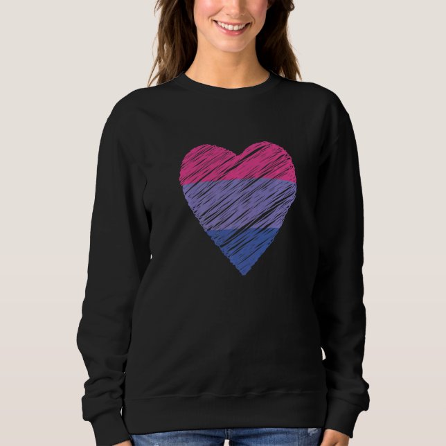 Lgbt Bi Pride Proud Bisexual Bisexuality Flag Lgbt Sweatshirt (Front)