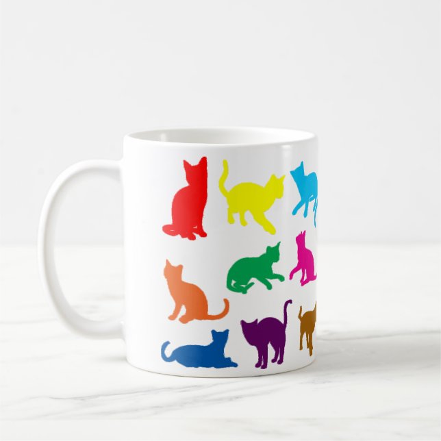 LGBT Cats Coffee Mug (Left)