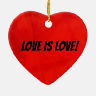 LGBT CERAMIC TREE DECORATION
