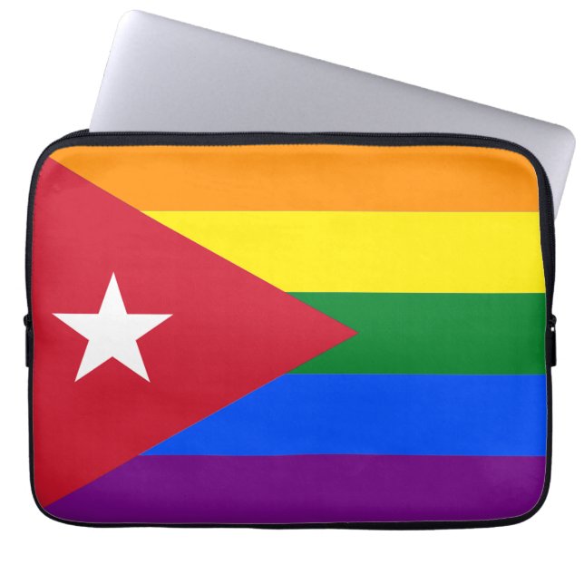 LGBT Cuba Laptop Sleeve (Front)