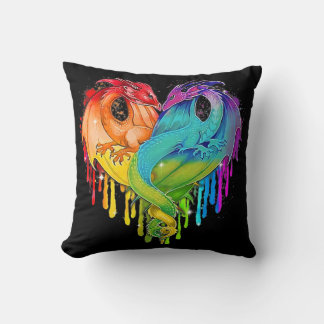 LGBT Dragon Cushion