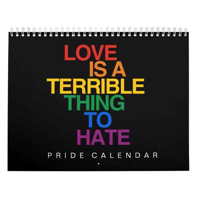 LGBT EQUALITY CALENDAR (Cover)