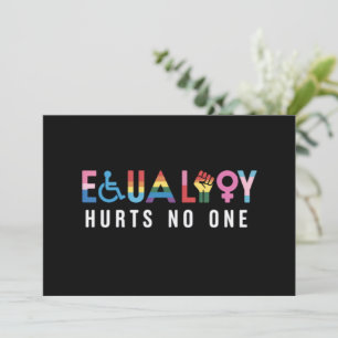 Lgbt Equality Hurts No One Pride Human Rights Invitation