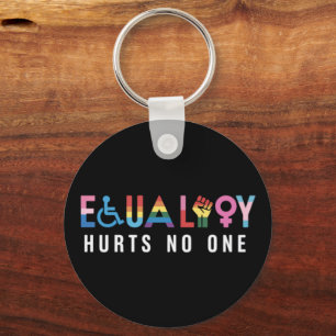 Lgbt Equality Hurts No One Pride Human Rights Key Ring
