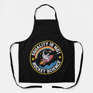 Lgbt Equality Not Rocket Science Pride Ally Apron