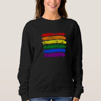 Lgbt Equality Rainbow Pride Lgbt Transgender Gay L Sweatshirt