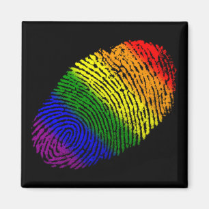 LGBT Fingerprint Magnet