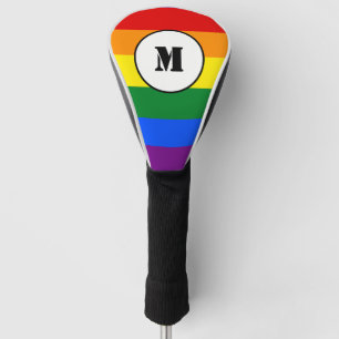 LGBT flag Drawstring Backpack Golf Head Cover