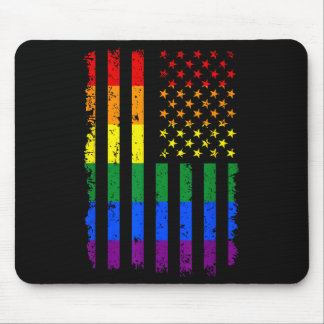 LGBT Flag Gay Pride Month Transgender Mouse Mat