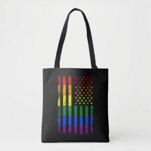 LGBT Flag Gay Pride Month Transgender Tote Bag