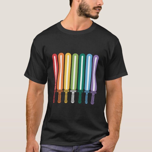 LGBT Flag Gay Pride  T-Shirt (Front)