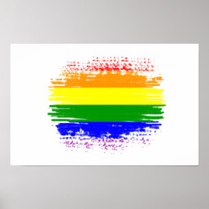 LGBT flag Poster