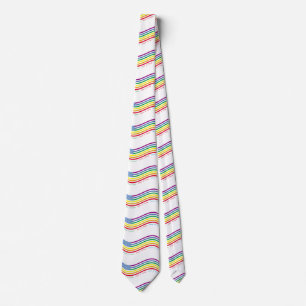 LGBT flag Tie