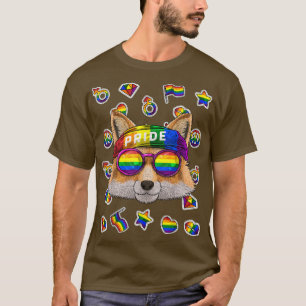 LGBT Fo Gay Pride Month Animal Rainbow Lesbian T-Shirt