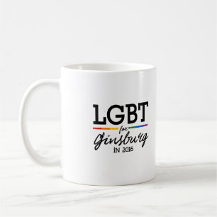 LGBT for Ginsburg 2016 Coffee Mug
