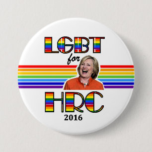 LGBT for Hillary 7.5 Cm Round Badge