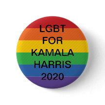 LGBT for Kamala Harris 2020 Button