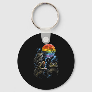 Lgbt frog bootleg bisexual lesbian gay  key ring