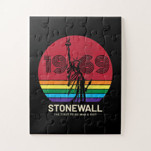 Lgbt Gay Lesbian Pride 52th Anniversary Stonewall Jigsaw Puzzle