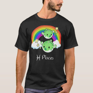 LGBT Gay Lesbian Pride Pisces Horoscope Zodiac Ast T-Shirt