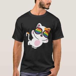 LGBT Gay Pride Cat Lover 1 T-Shirt