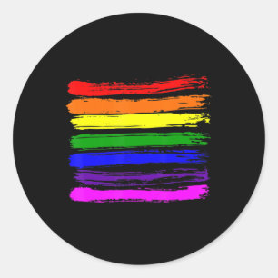 LGBT Gay Pride Flag   Gay Pride 2022  Classic Round Sticker